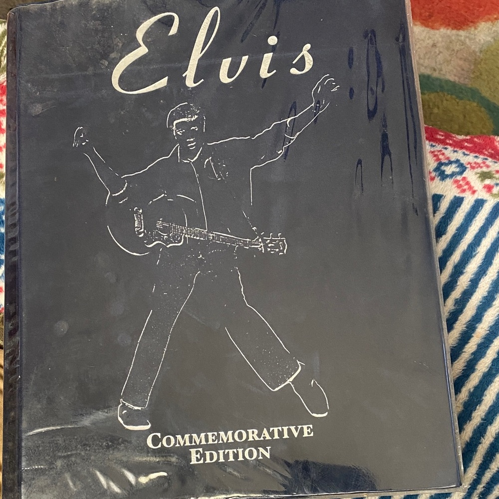 Elvis Commemorative Edition Black Book